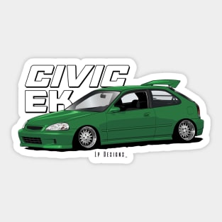 Civic Ek Sticker